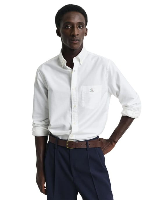 Enzo heren Regular Fit Oxford overhemd - Image 3
